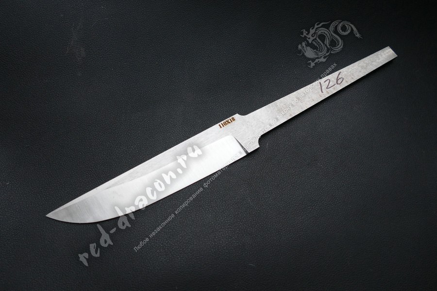 Клинок кованный для ножа 110х18 "СПЕЦ-34"