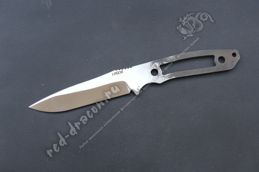 Клинок кованный для ножа 110х18 "DAS663"
