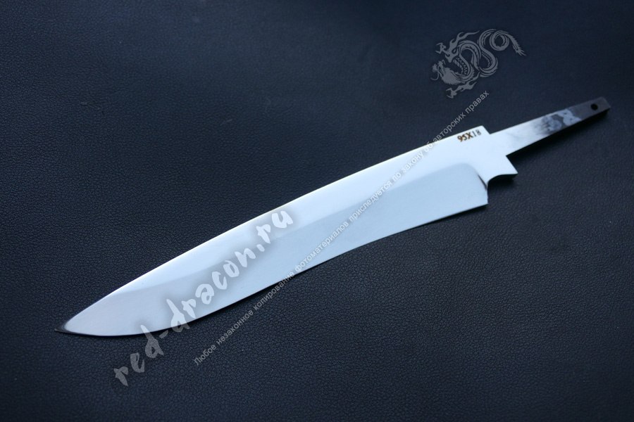 Клинок кованный для ножа 95х18"DAS38"